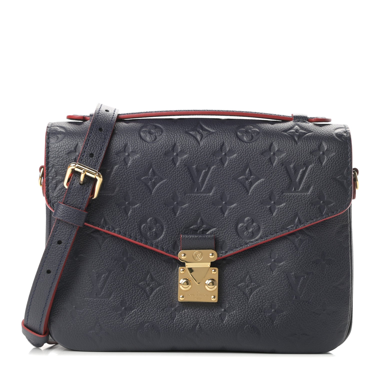Louis Vuitton Empreinte Pochette Metis Marine Rouge 1 of 13