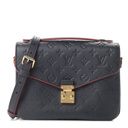 Louis Vuitton Empreinte Pochette Metis Marine Rouge 1 of 13