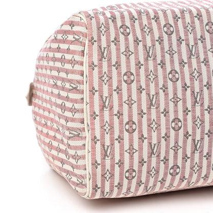 Louis Vuitton Mini Lin Croisette Speedy 30 Rouge 8 of 10