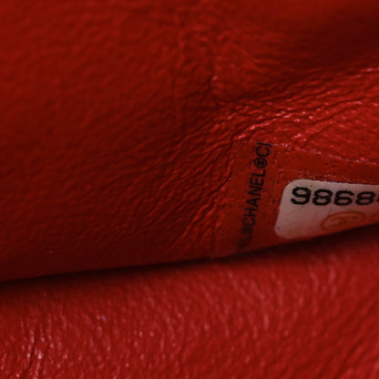 Chanel Caviar Quilted Medium Double Flap Light Red 7 of 12