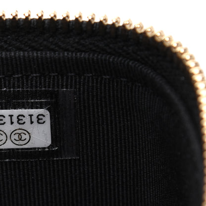 Chanel Lambskin Quilted My Chanel Lady Vanity Case With Chain Black 9 of 14