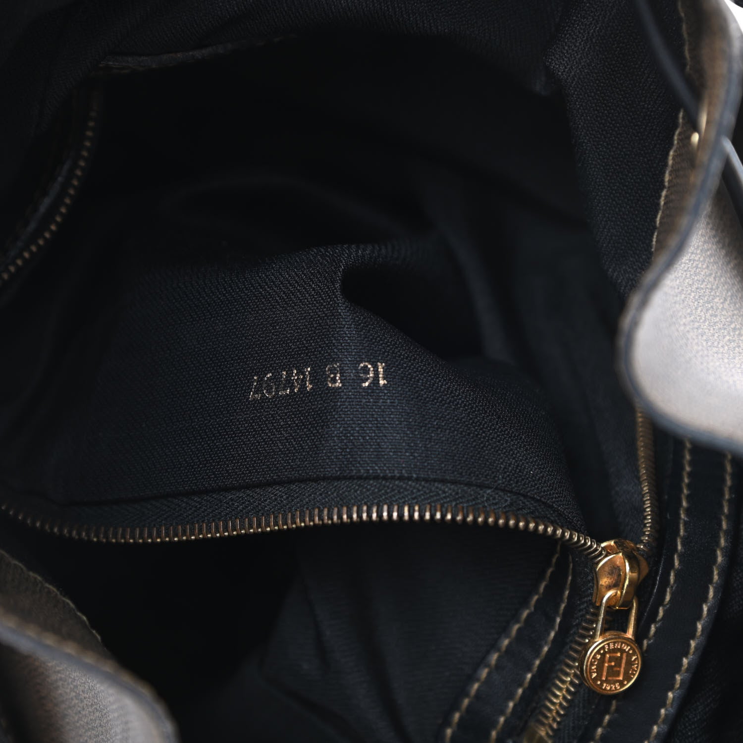 Fendi Coated Canvas Bucket Bag Brown 7 of 15