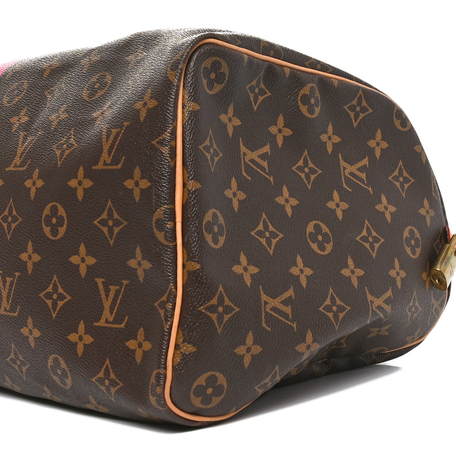 Louis Vuitton Monogram My LV Heritage Speedy 40 Fuchsia Blue Marine 10 of 10