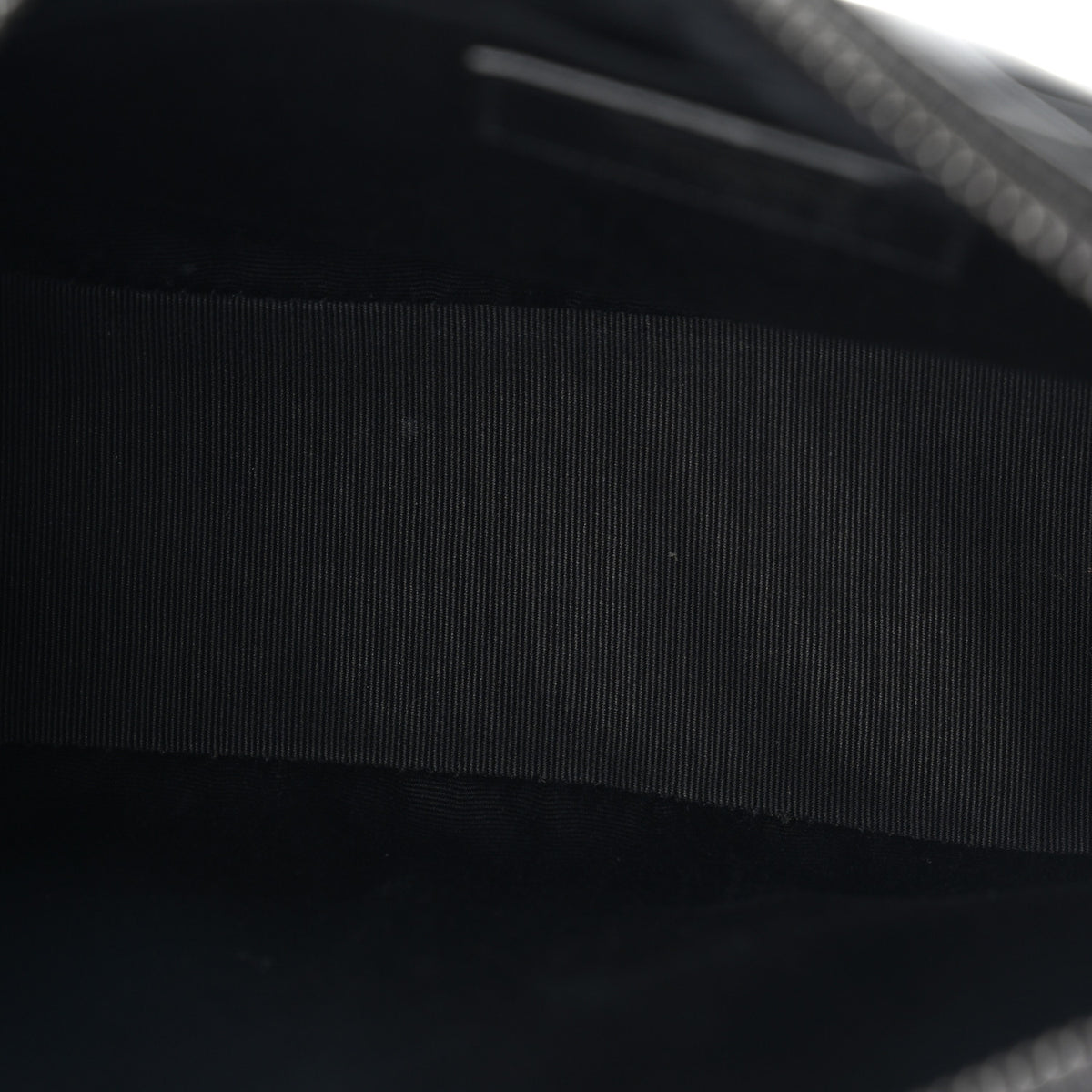 Calfskin Matelasse Monogram Monochrome Lou Camera Bag Black
