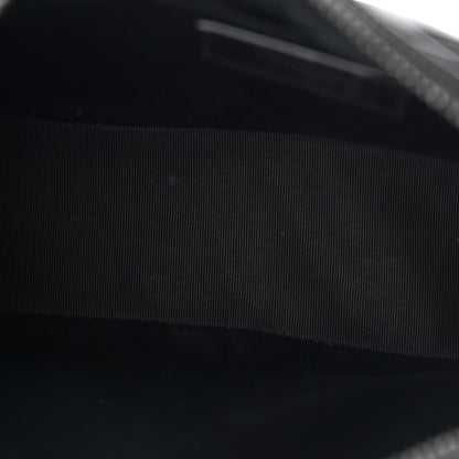 Saint Laurent Calfskin Matelasse Monogram Monochrome Lou Camera Bag Black 5 of 12