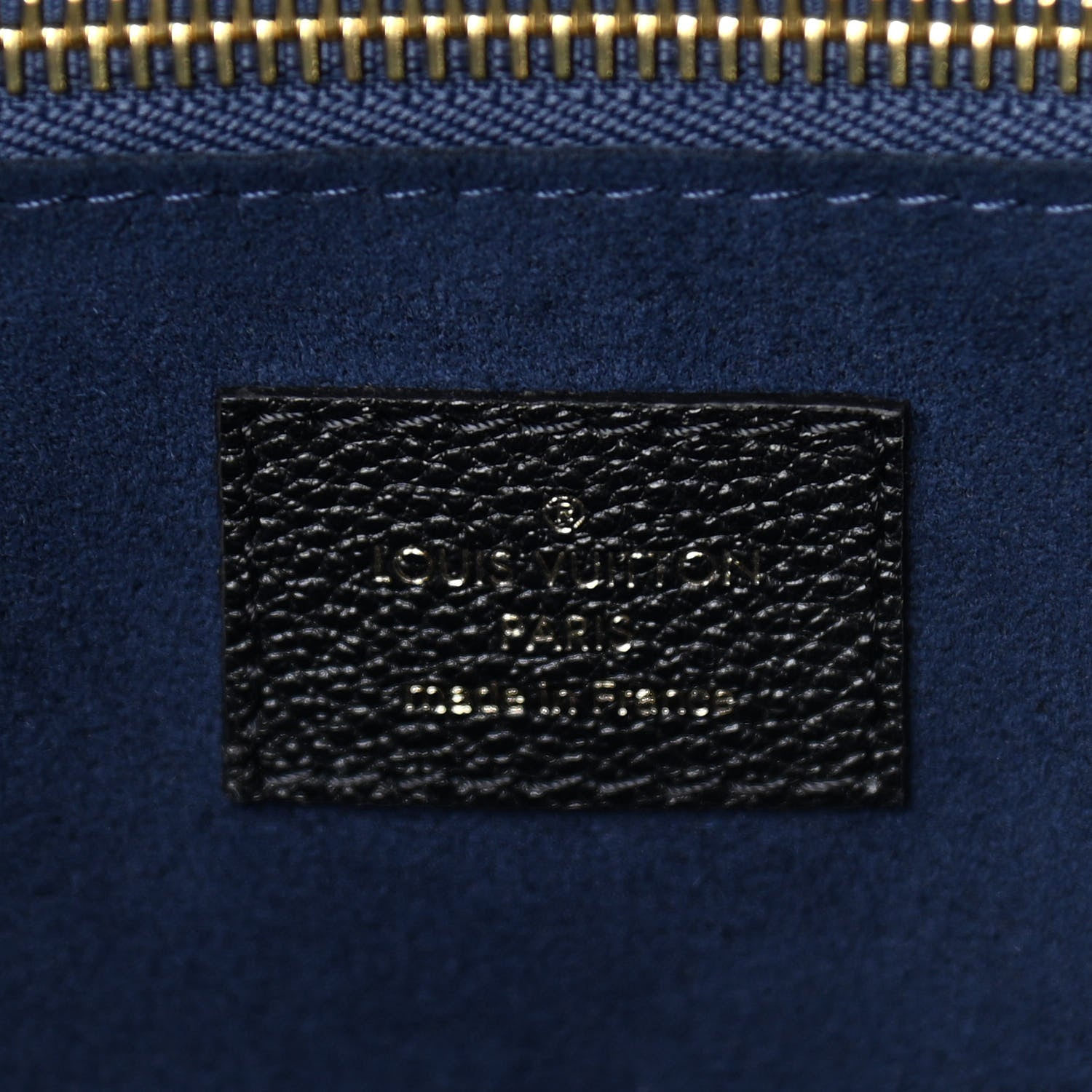 Louis Vuitton Empreinte Monogram Giant Neverfull MM Black 7 of 12