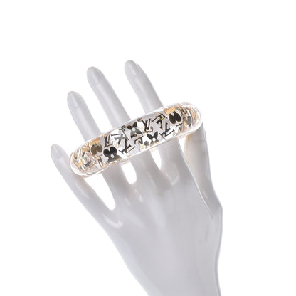 Louis Vuitton Resin Swarovski Small Inclusion GM Bracelet Transparent 2 of 4
