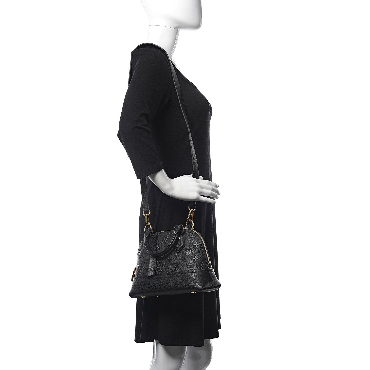 Louis Vuitton Empreinte Neo Alma BB Black 2 of 11