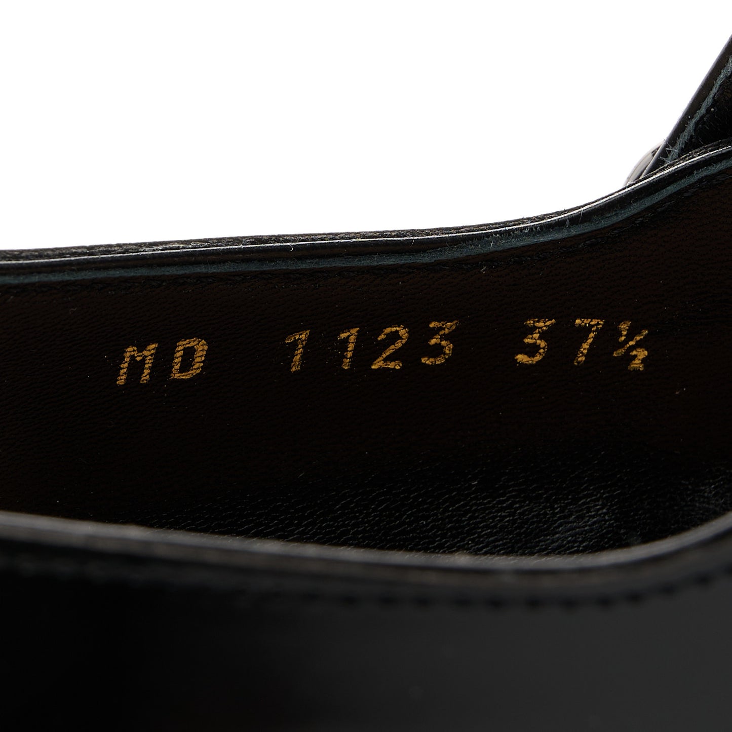 Brushed Calfskin Uniform 30mm Pumps 37.5 Black