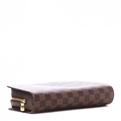 Louis Vuitton Damier Ebene Pochette Saint Louis Clutch 3 of 7