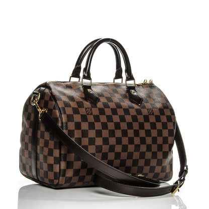Louis Vuitton Damier Ebene Speedy Bandouliere 30 3 of 7