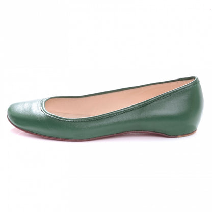 Christian Louboutin Leather Gozul Flats Green 37.5 1 of 9