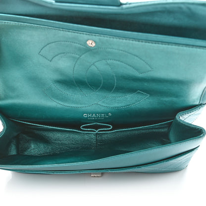 Chanel Metallic Calfskin Quilted 2.55 Reissue 227 Flap Turquoise 5 of 12