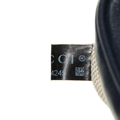 Gucci Pebbled Calfskin Small Soho Disco Bag Blue 9 of 9