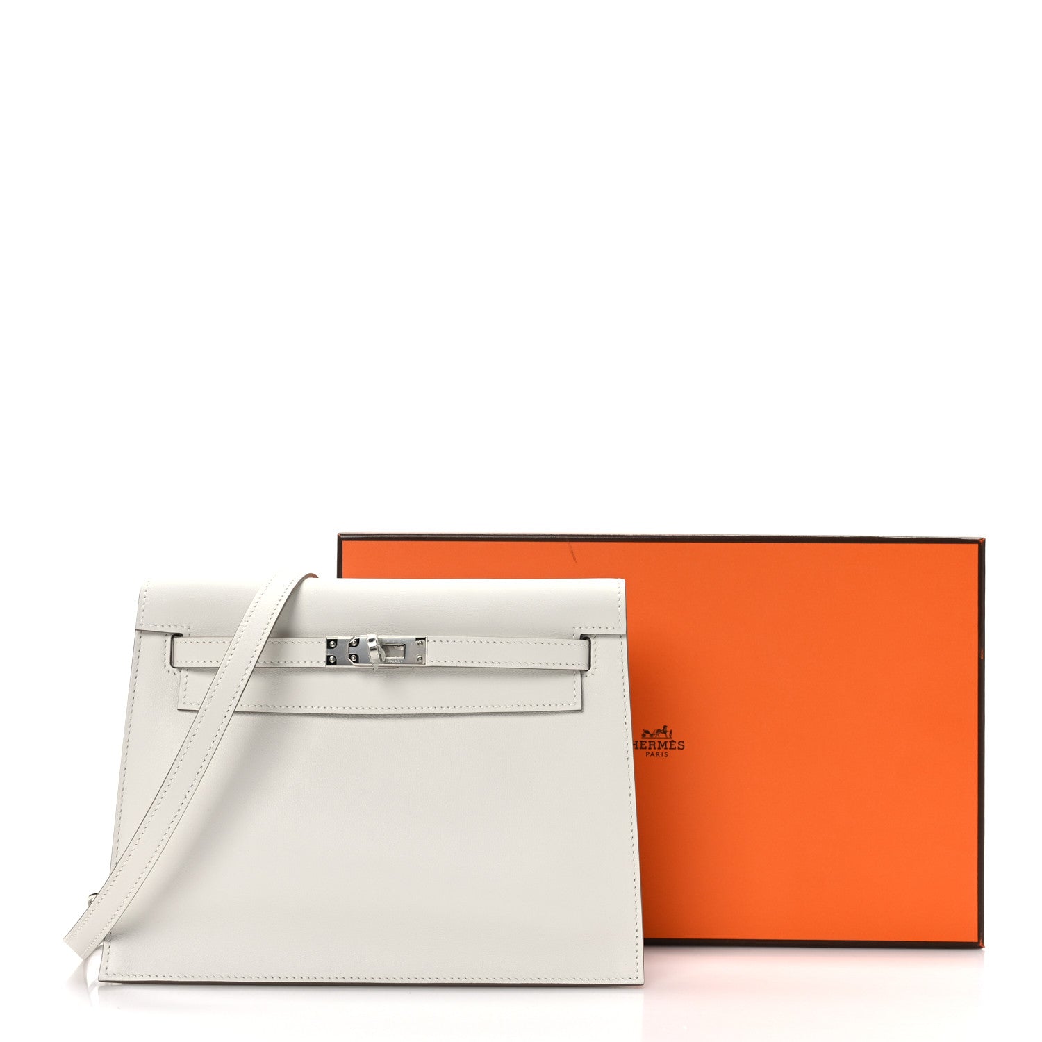 Hermes Swift Kelly Danse II Belt Bag Gris Pale 10 of 10