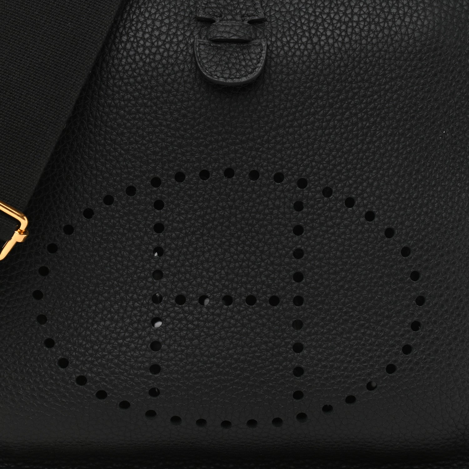 Hermes Taurillon Clemence Evelyne III PM Black 8 of 11