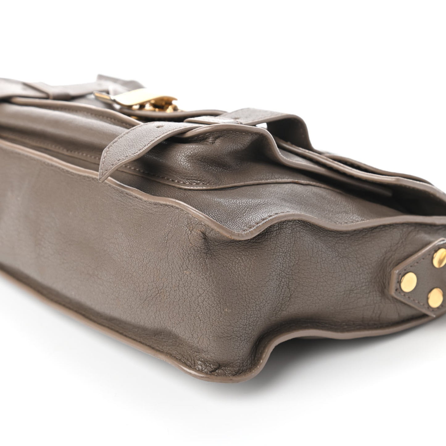 Lambskin Tiny PS1 Satchel Smoke