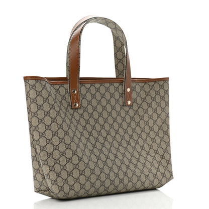 Gucci GG Plus Monogram Medium Signature Web Loop Tote Brown 3 of 10