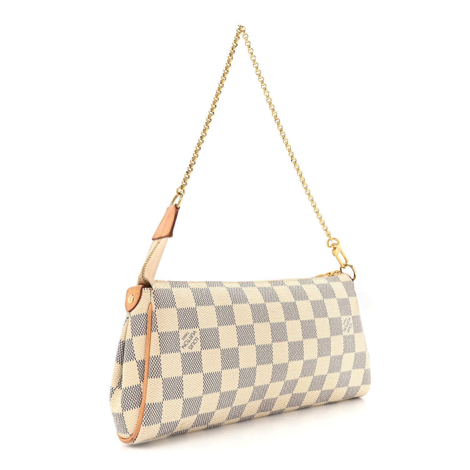 Louis Vuitton Damier Azur Eva Clutch 3 of 16