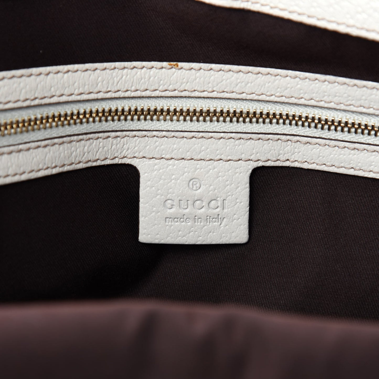 Monogram Medium Charmy Shoulder Bag Off White