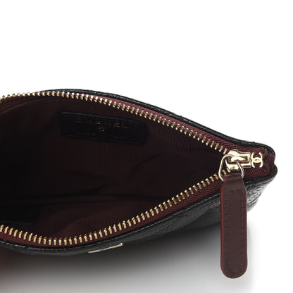 Chanel Caviar Quilted Small Cosmetic Case Black 5 of 7