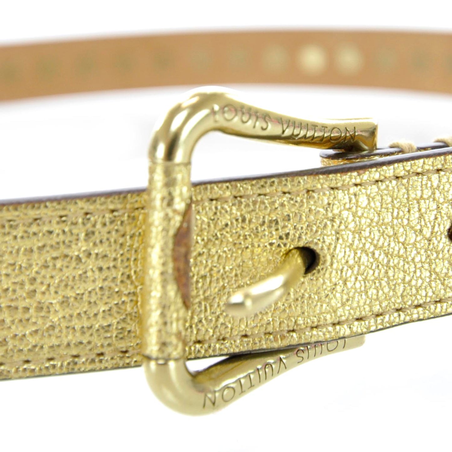 Leather Riveted Trunk Belt 90 36