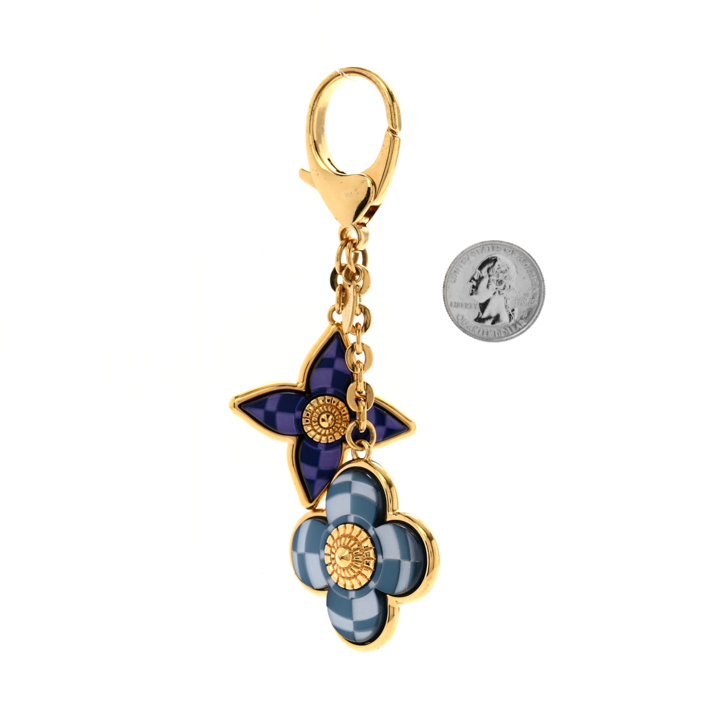 Mosaique Bag Charm Blue
