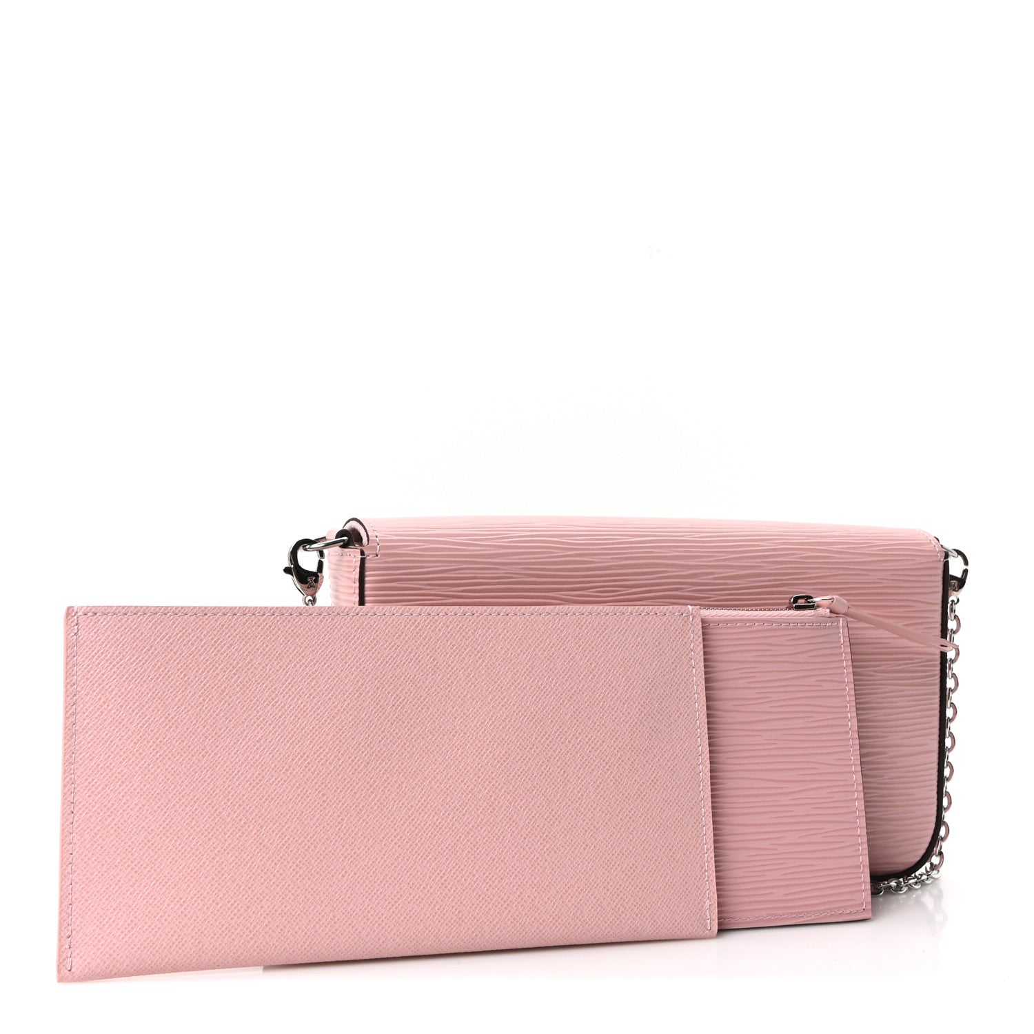 Louis Vuitton Epi Pochette Felicie Rose Ballerine 4 of 11