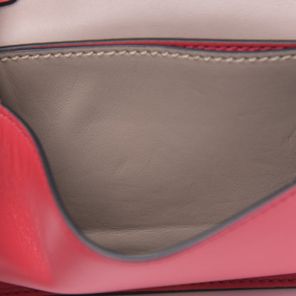 Valentino Garavani Nappa Small Rockstud Wristlet Clutch Fragola 8 of 9