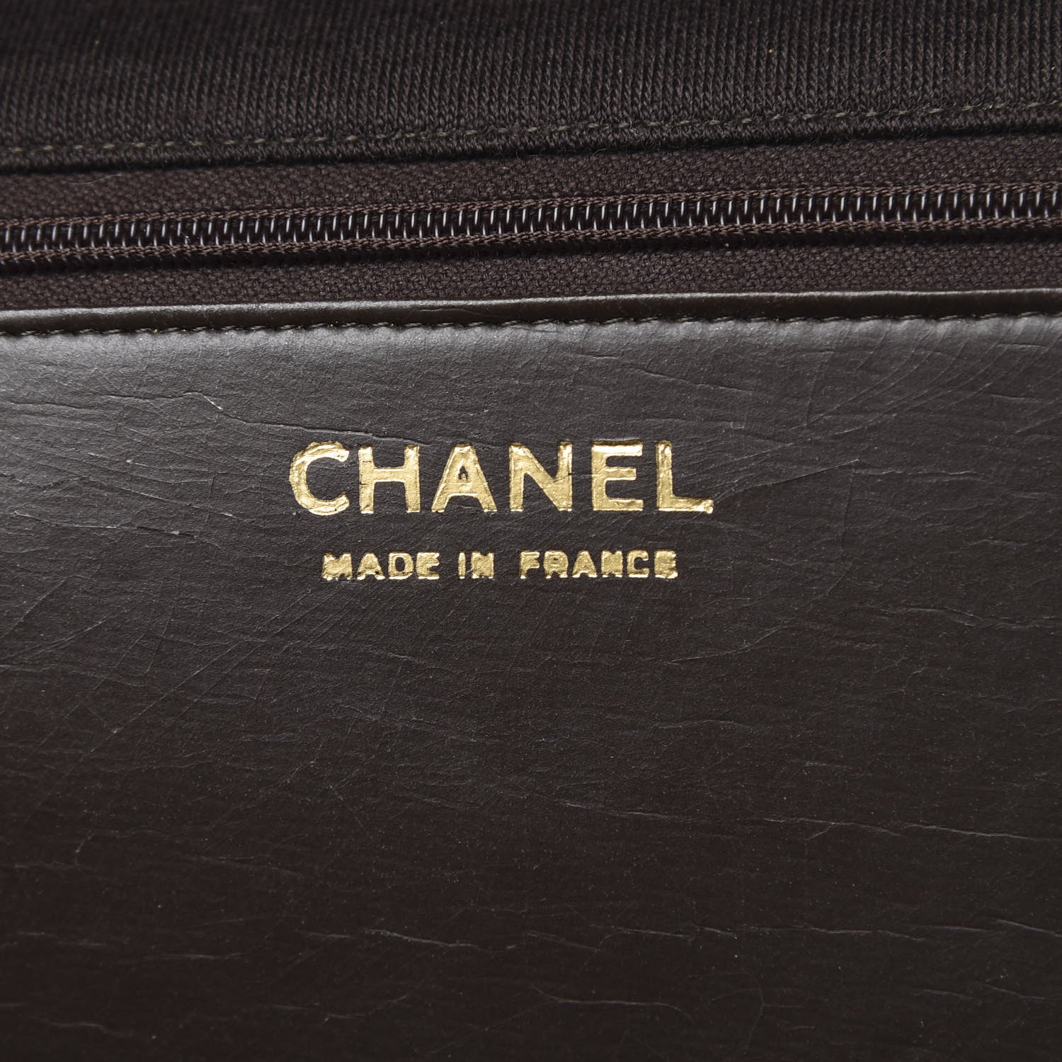 Chanel Jersey Quilted Medium Single Flap Brown 6 of 12
