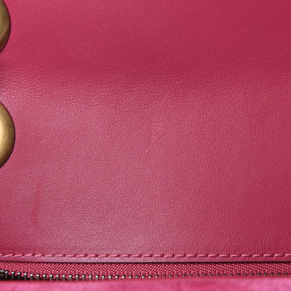 Gucci Velvet Matelasse Small GG Marmont Shoulder Bag Light Raspberry Rose 11 of 11
