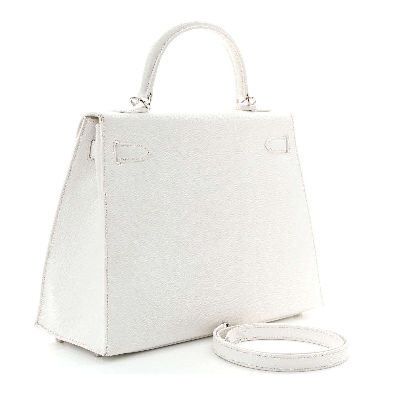 Hermes Epsom Kelly Sellier 32 White 3 of 12