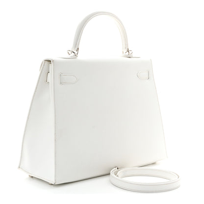 Hermes Epsom Kelly Sellier 32 White 3 of 12