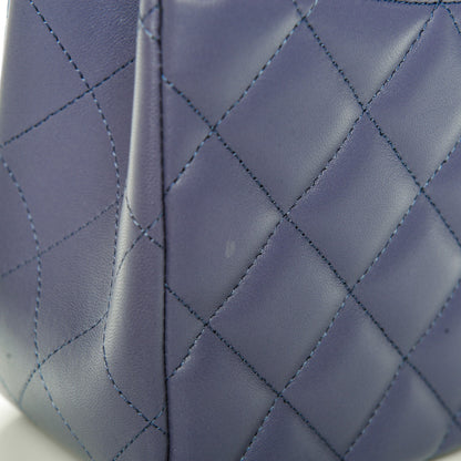 Chanel Lambskin Quilted Jumbo Double Flap Light Purple 9 of 10