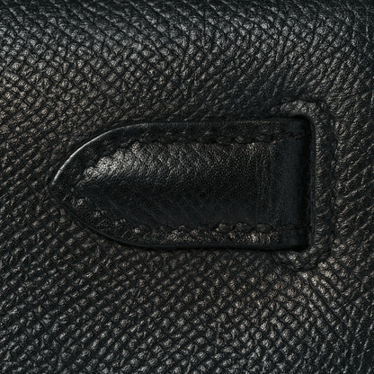 Hermes Epsom Kelly Sellier 28 Black 14 of 43