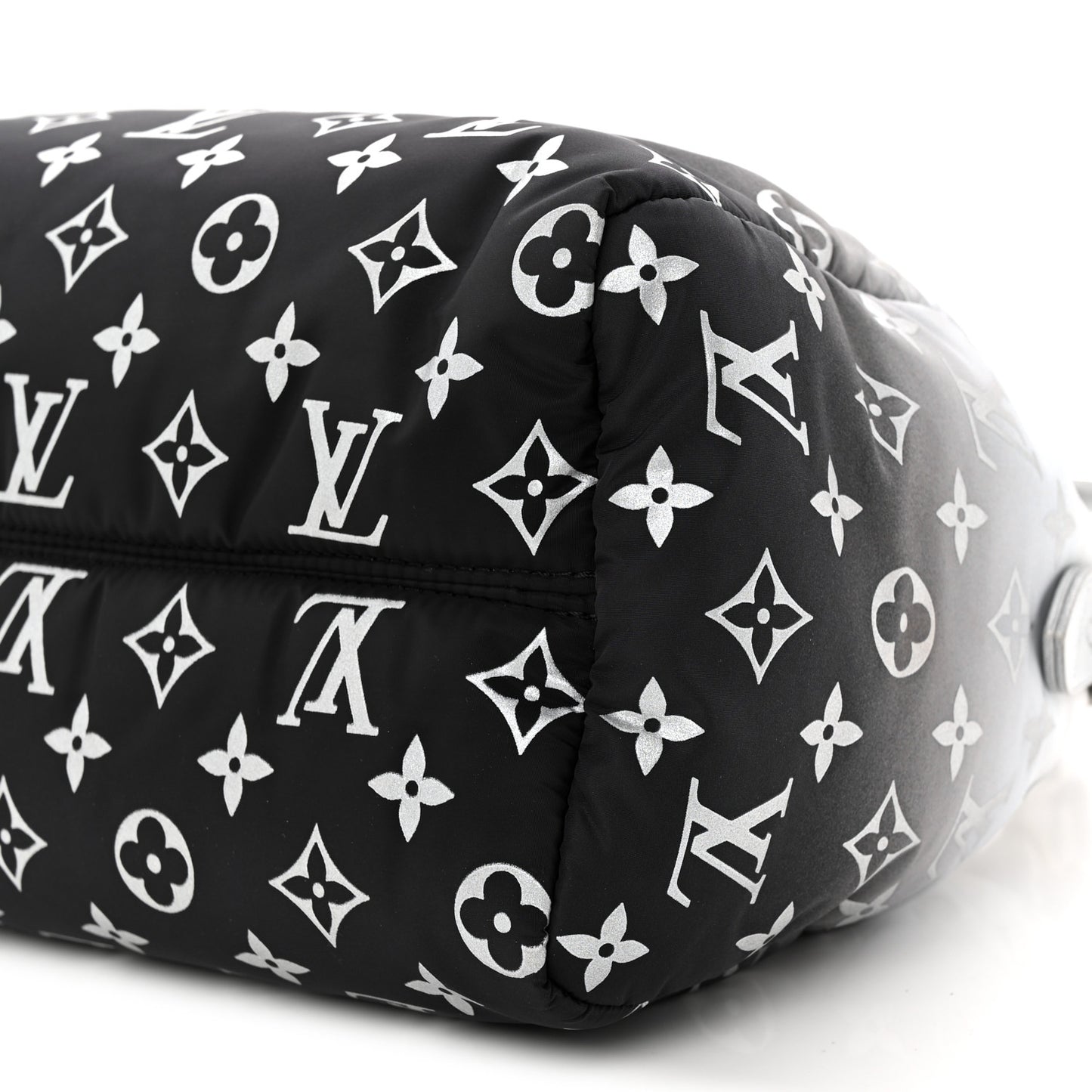 Nylon Monogram Gradient LV Snow Speedy Bandouliere 25 Frost