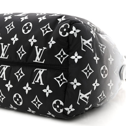 Louis Vuitton Nylon Monogram Gradient LV Snow Speedy Bandouliere 25 Frost 9 of 9
