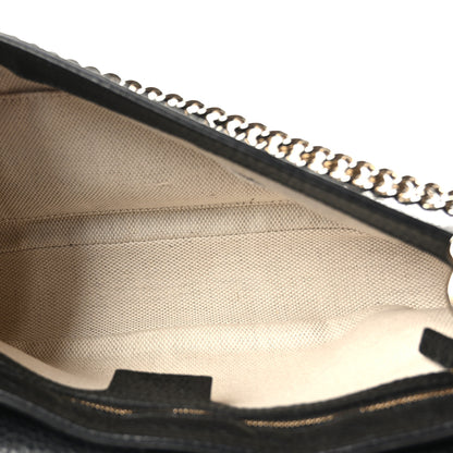 Gucci Pebbled Calfskin Medium Soho Flap Crossbody Black 5 of 9