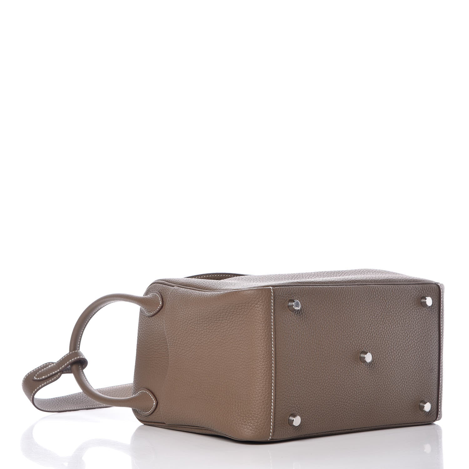 Hermes Taurillon Clemence Lindy 30 Etoupe 4 of 10