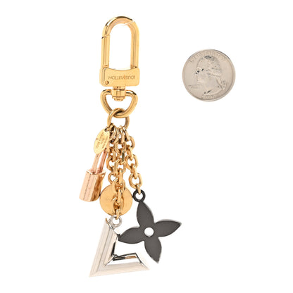 Louis Vuitton Metal Kaleido V Bag Chain Charm Gold 2 of 5