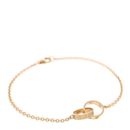 Cartier 18K Yellow Gold Interlocking LOVE Bracelet 1 of 4