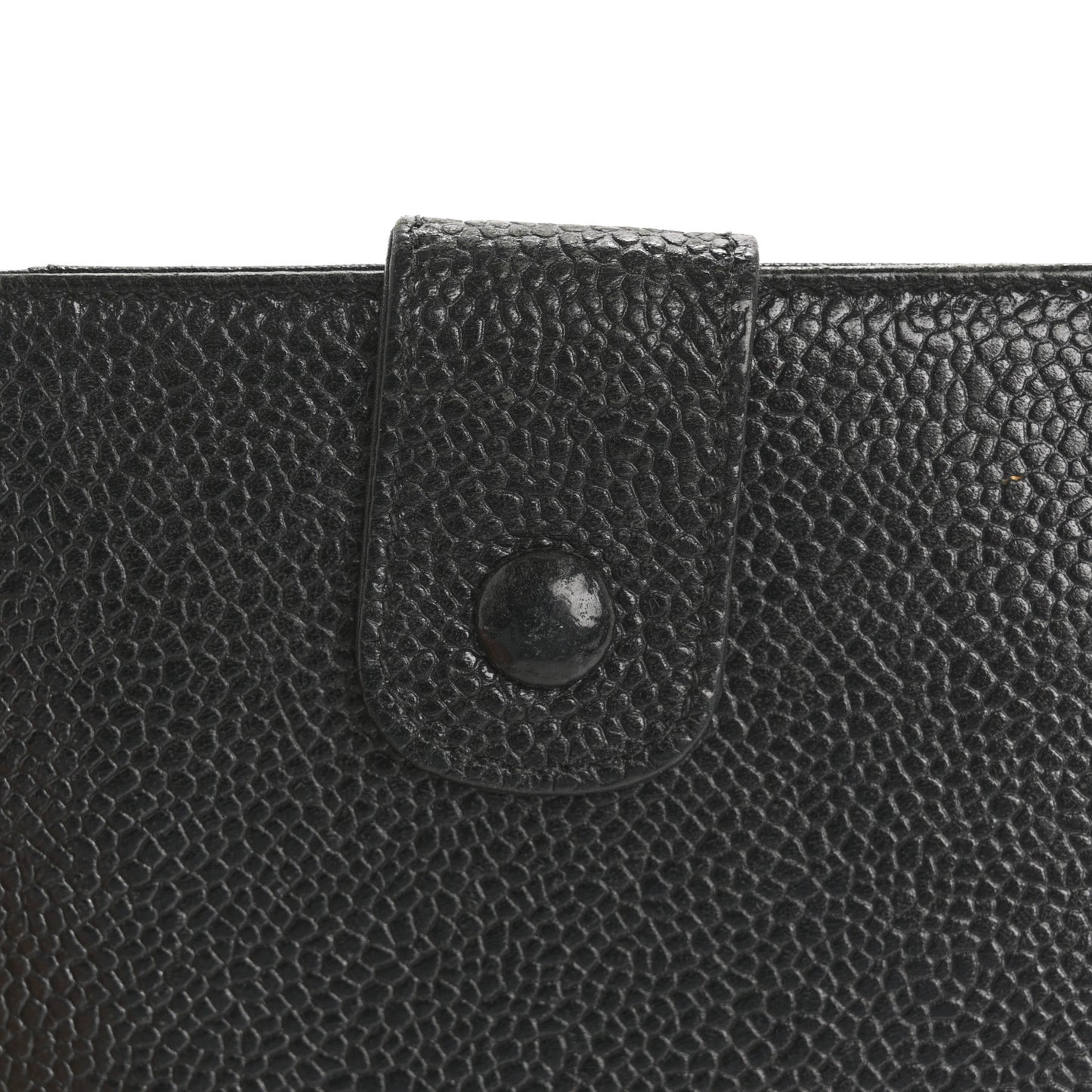 Caviar Timeless CC Flap Wallet Black
