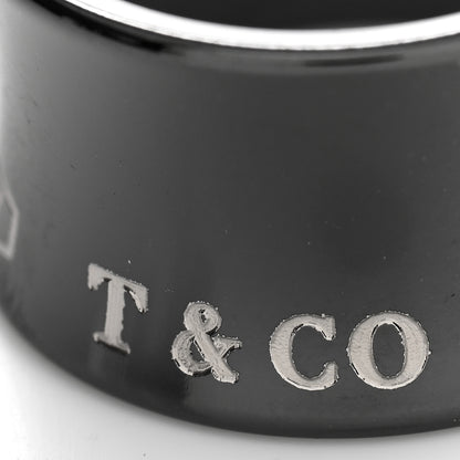 Tiffany Titanium 1837 Band Ring 49 4.75 4 of 4