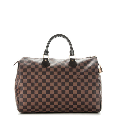 Louis Vuitton Damier Ebene Speedy 35 1 of 8