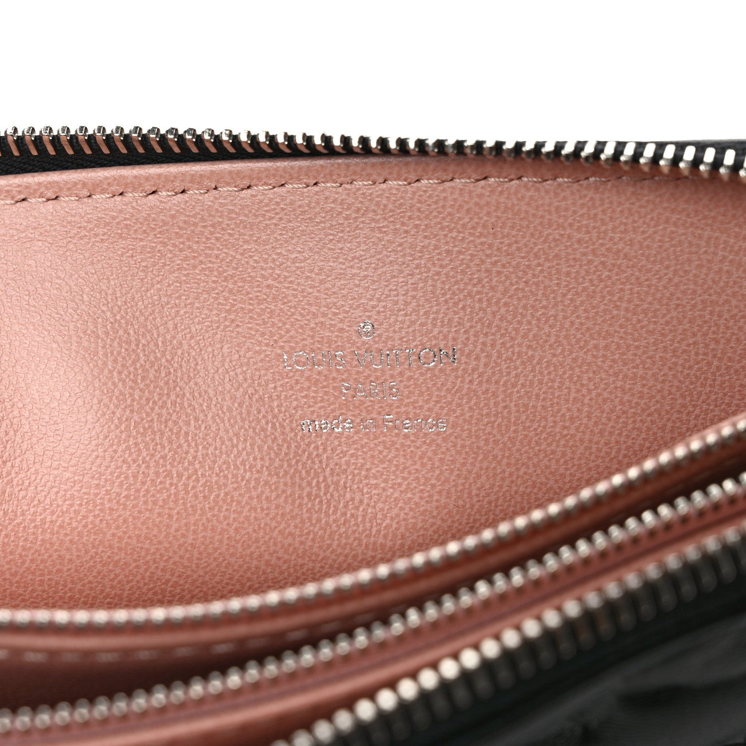 Louis Vuitton Lambskin Embossed Monogram Coussin PM Black 7 of 10