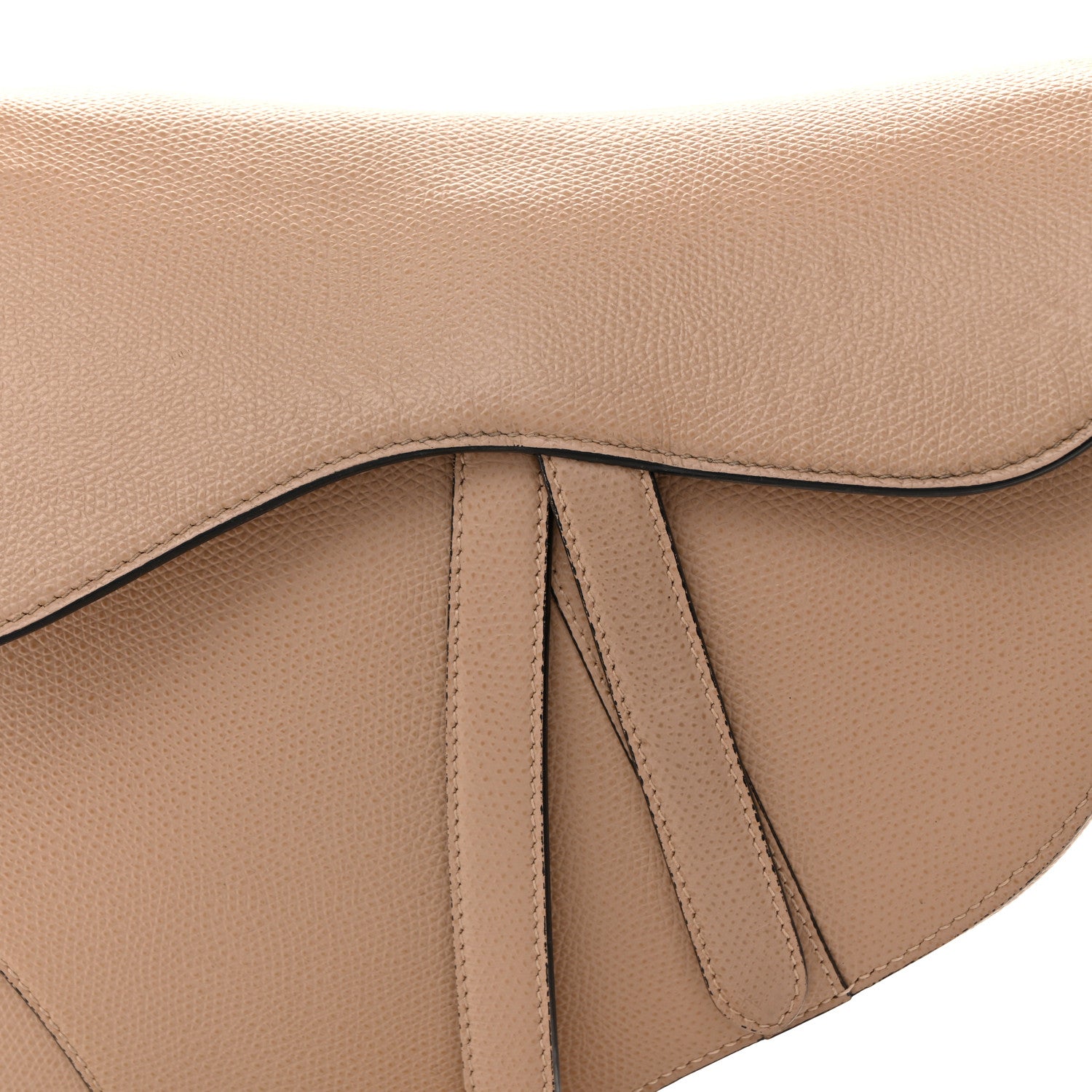 Christian Dior Grained Calfskin Saddle Bag Fard 7 of 9