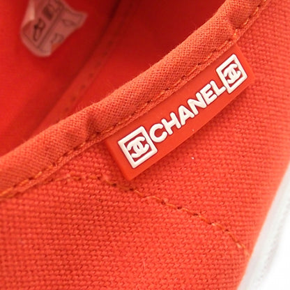 Chanel Canvas Sneakers Orange 39 8 of 8