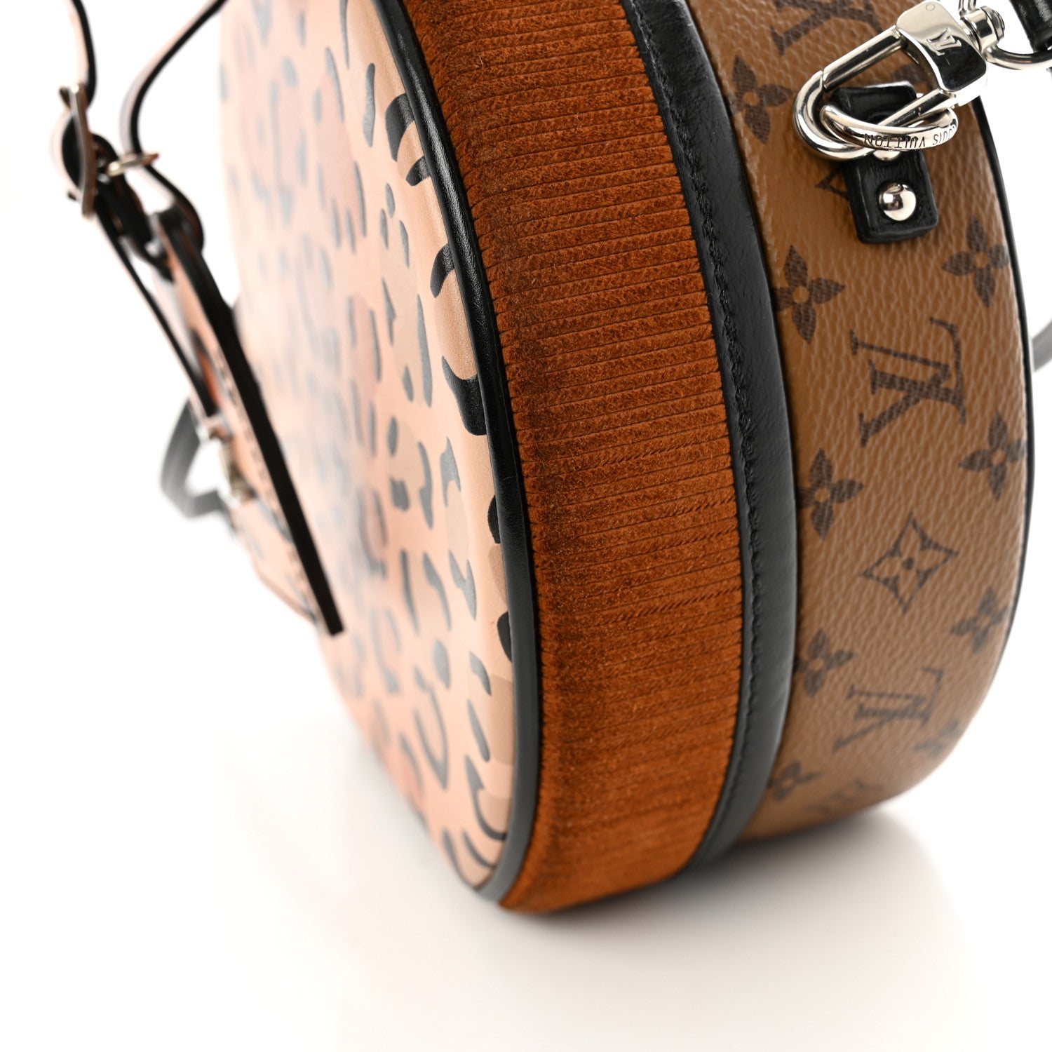 Louis Vuitton Reverse Monogram Leopard Petite Boite Chapeau 11 of 13