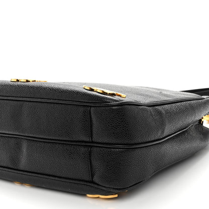 Chanel Caviar CC Shoulder Bag Black 11 of 11