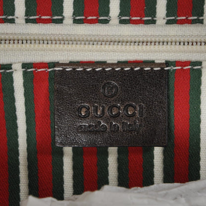 Gucci Leather New Britt Tote Brown 7 of 8